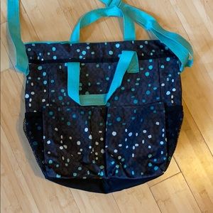 Thirty-One cross body organizing tote bag.